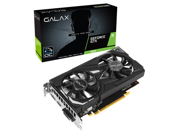 Galax GeForce GTX 1650 EX (1-Click OC) GDDR6 4GB Graphics Card